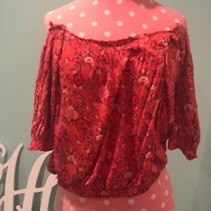 FP off the shoulder top